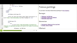 12 Grouping CSS selectors Intro to HTML CSS Making webpages Computer Programming Khan Academy