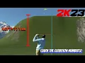 PGA Tour 2k23 EASY Elevation Calculations Hit CLOSER Shots