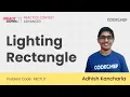 RECTLIT Lighting Rectangle CodeChef SnackDown 2021 Practice Contest - Advanced Problem Solution