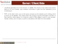 PHP 2 Server vs Client Side