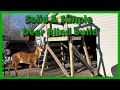 Affordable DIY Elevated Deer Blind