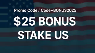 Stake US Promo Code "BONUS2025" — Get $25 SC + 250K GC Free (NEW Stake US Code Review 2025)