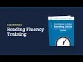 Reading Fluency Training How to Improve Reading Fluency 5 Minutes to Better Reading Skills