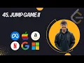 P10 45 Jump Game II Leetcode Top Interview 150 C Greedy Approach