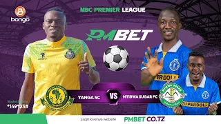 BONGOFMLIVE MATCH YANGA SC 2 0 MTIBWA SUGAR NBC Premier League 