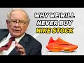 Warren Buffett Why we don t invest in Nike stock Charlie Munger We will never buy Nike stock