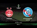 Aberdeen vs RC Strasbourg Alsace - Conference League 2025 Full Match Highlights | FC 26 PS5™