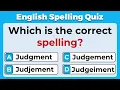 Spelling Quiz - CAN YOU SCORE Part