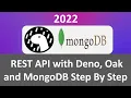 Build REST API with Deno Oak and MongoDB Step By Step 2022 CRUD Operation using Deno and MongoDB