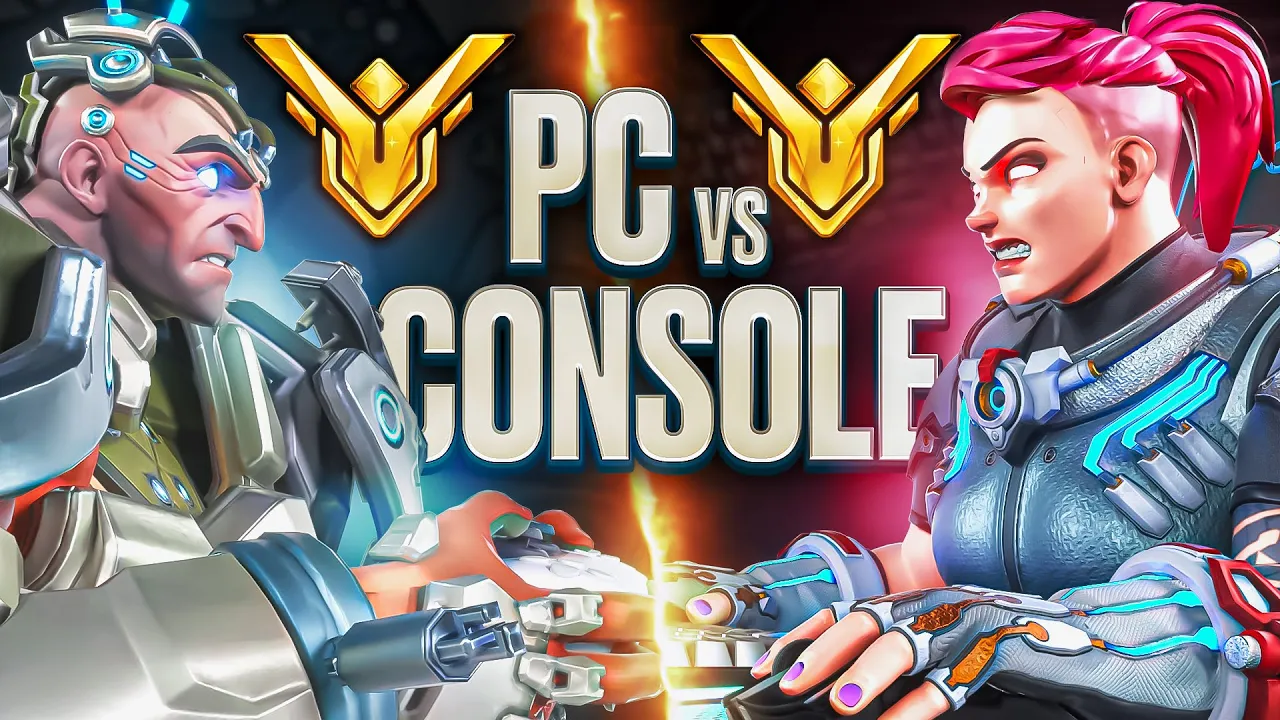 Can MASTERS PC Players beat MASTERS Console Players? (PC vs CONSOLE Overwatch 2)