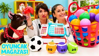 Ayşe'nin Oyuncak Mağazası 🧸 Ümit, Çikolata Köpek İçin Yeni Top Alıyor! 🐶⚽