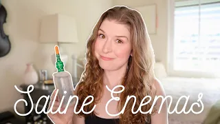 How To Use A SALINE ENEMA Tips Tricks For Enema Use