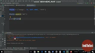 Python Tutorial 6 Tuples