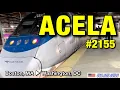 Amtrak Train Ride All 13 stops 150 MPH Fastest Amtrak Train