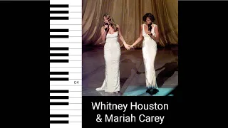 Download Whitney Houston \u0026 Mariah Carey - When You Believe (Live from the 1999 Oscars) (Vocal Showcase) MP3
