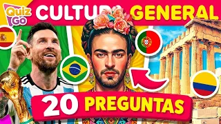 ¡20 PREGUNTAS de CULTURA GENERAL! ¿Cuánto Sabes Realmente? 🧠🏆