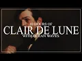 10 HOURS OF DEBUSSY'S CLAIR DE LUNE AND OCEAN WAVES. DEEP SLEEP AND LUCIDITY. WHITE NOISE AND PIANO