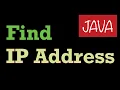 Java program to get IP address with Explanation