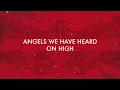 Chris Tomlin - Angels We Have Heard On High (Lyric Video)