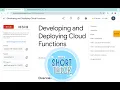 Developing and Deploying Cloud Functions With Explanation