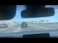 Time Lapse I-15 Via U S 93 North Las Vegas Nevada Exit Cheyenne Ave
