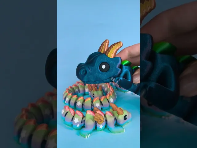 Flexi Star Dragon (Toy, Keychain & Magnet) video thumbnail