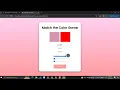 Match the Color Game Using HTML CSS and JavaScript with Source Code