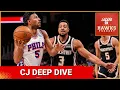 Atlanta Hawks CJ McCollum deep dive scouting report defense NBA free agency salary cap etc
