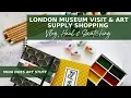 Download Lagu London Trip \u0026 Art Supply Shopping - Choosing Keeping, Jackson's \u0026 LGC - Mina Does Art Stuff