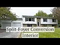 Split Foyer Conversion to Two Story Interior