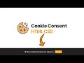 cookie consent box html css