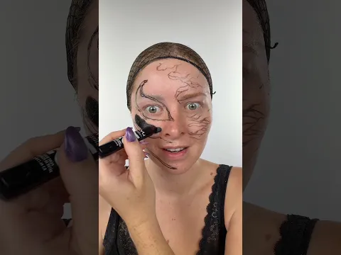 Paulas Venom Makeup 😍🖤 bewerte den Look von 1-10 ￼🤫