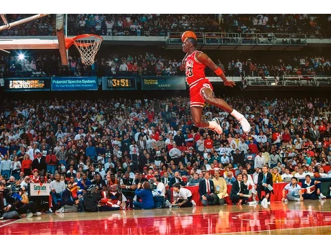 Download MP3 Michael Jordan's Legendary Free Throw Line Dunk HD