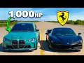 Download Lagu Can a 1,000hp BMW M3 beat a Ferrari SF90?