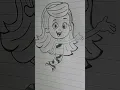 How To Draw Molly from Bubble Guppies