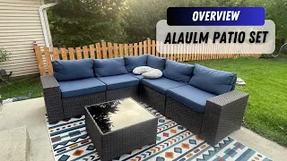 ALAULM s Beautiful Outdoor Patio Set