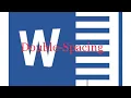 How To Set Double Line Spacing In Microsoft Word