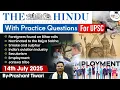 Download Lagu The Hindu Analysis | 14th July 2025 | The Hindu News Paper Today With Practice Questions