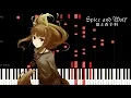 Spice and Wolf Season 1 OP - Tabi no Tochuu [Synthesia]