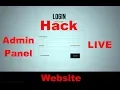 Live SQL Injection Hacking website admin panel Part 2