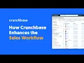 How Crunchbase Enhances the Sales Workflow - From Prospecting to Outreach
