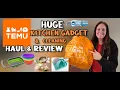 Temu Kitchen cleaning product haul honest review CHEAP Affordable