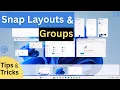 Master Snap Layouts Snap Groups in Windows 11 Organize Multiple Apps Like a Pro