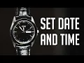 Lagu How to set date and time on Citizen Watch