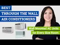 Best Through the Wall Air Conditioner 2021 Reviews Buying Guide Wall Mounted AC Unit