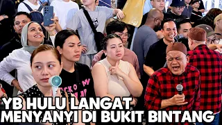 Sempoi YB Hulu Langat Rilek Menyanyi Tepi Jalan Dengan Bob Di Bukit Bintang | suara pun Sedap”