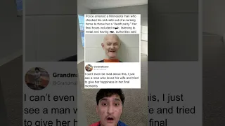 Police arrested a Minnesota man who checked his sick wife out of a nursing home to throw her