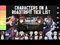 The ROADTRIP Tier List Genshin Impact