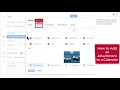 How to attach a document to calendar event