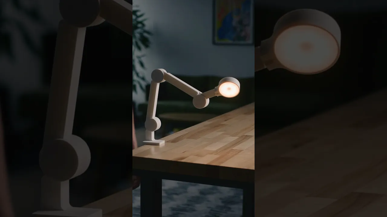 Articulating Task Lamp video thumbnail